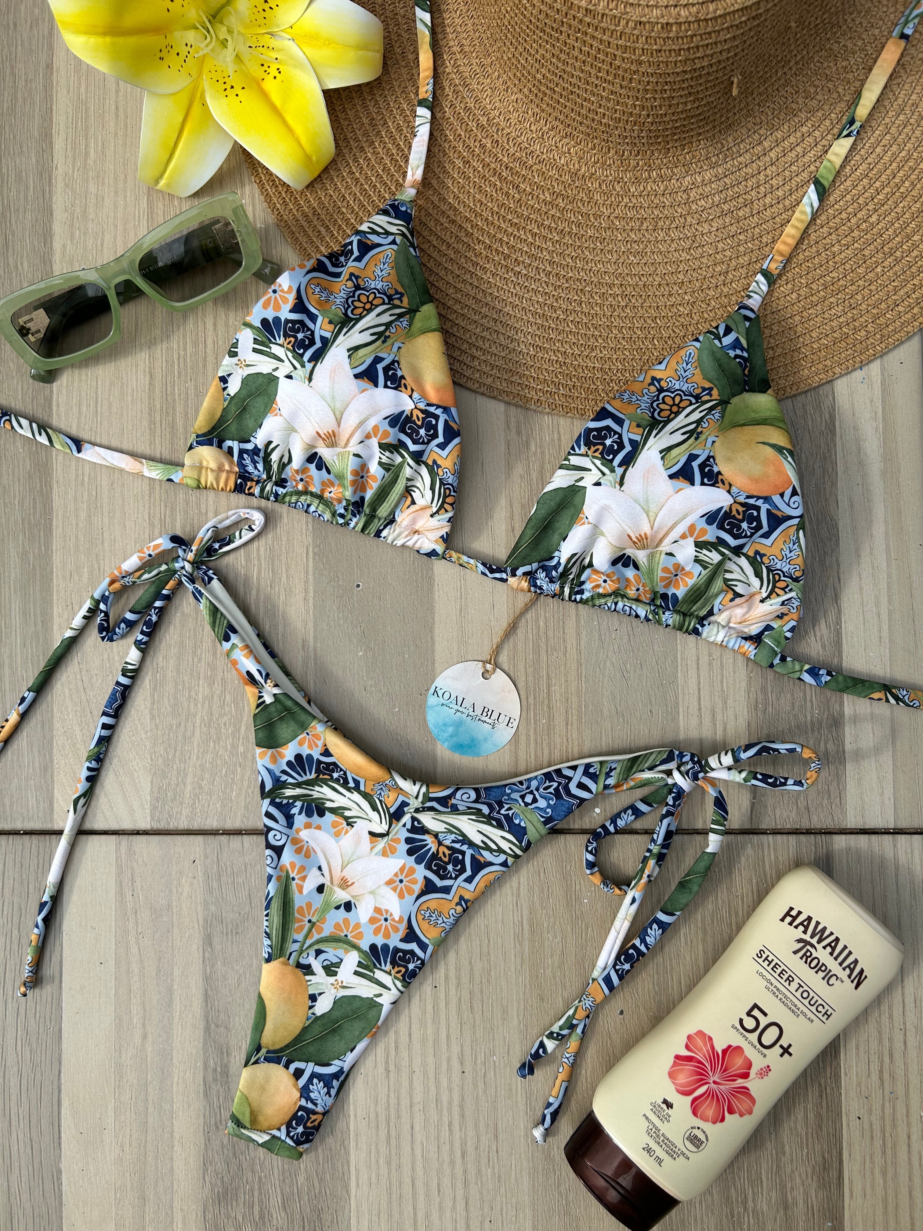 Sunsational Green Bikini Set