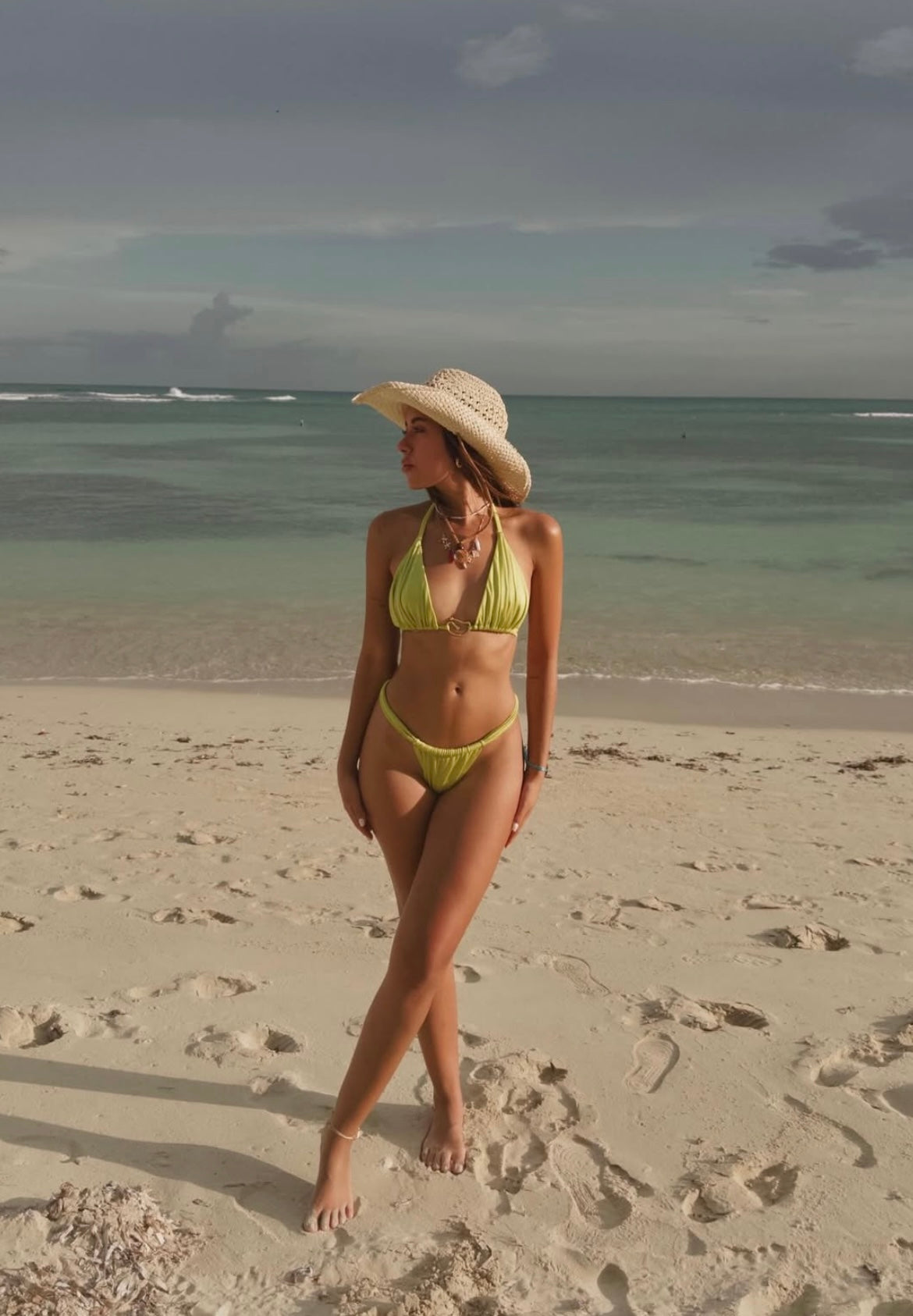 Solare Pistachio Bikini Set