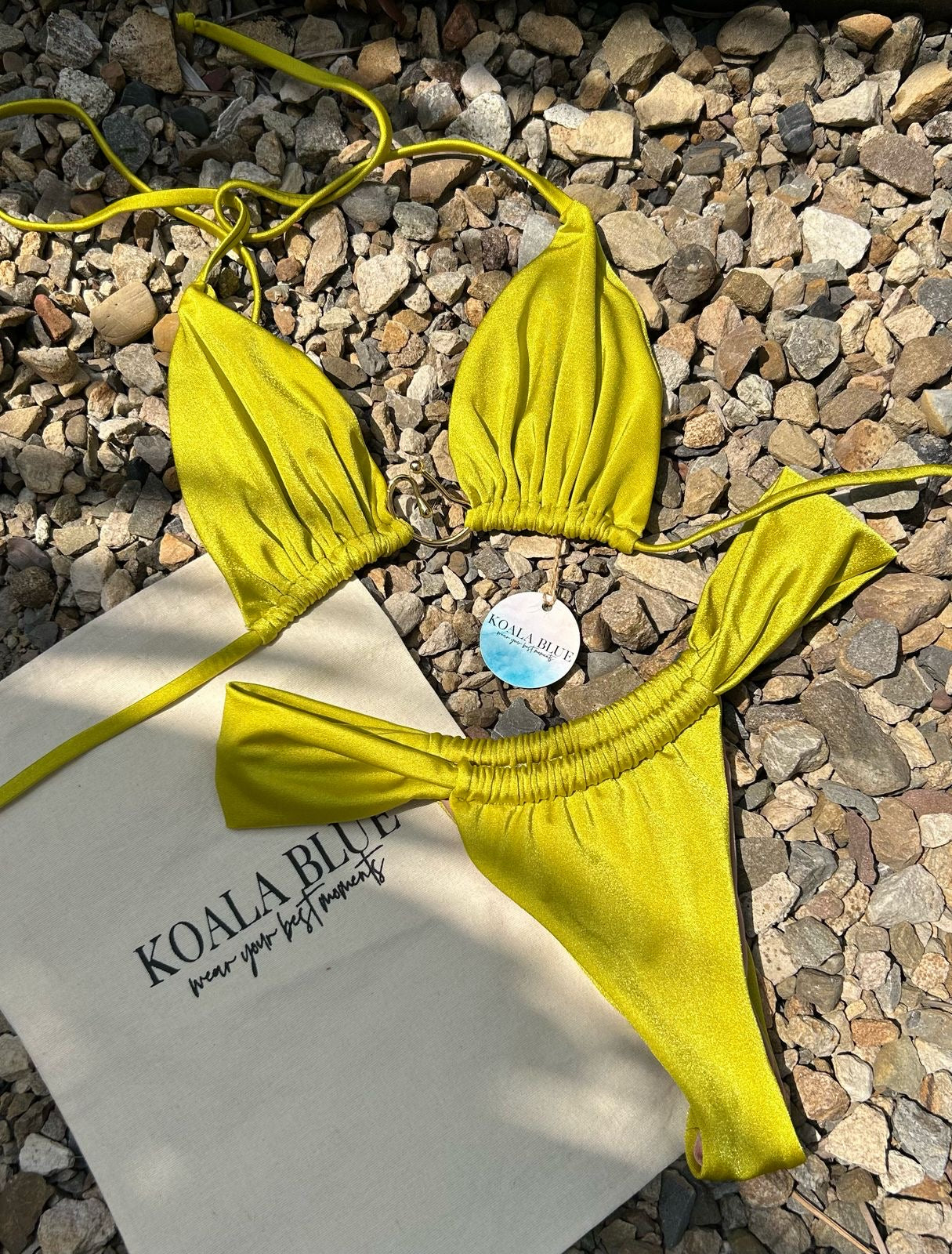 Solare Pistachio Bikini Set