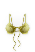 Chloe Ruched Balconette Top - Buttercream