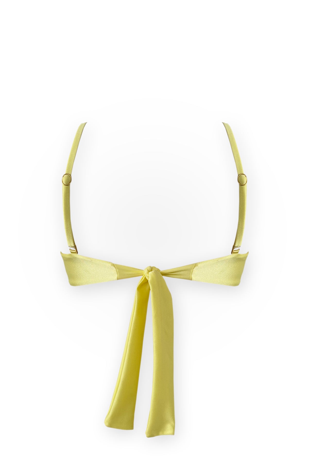 Chloe Ruched Balconette Top - Buttercream