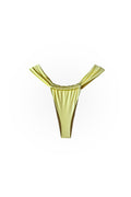 Chloe Ruched V-Bottom - Buttercream