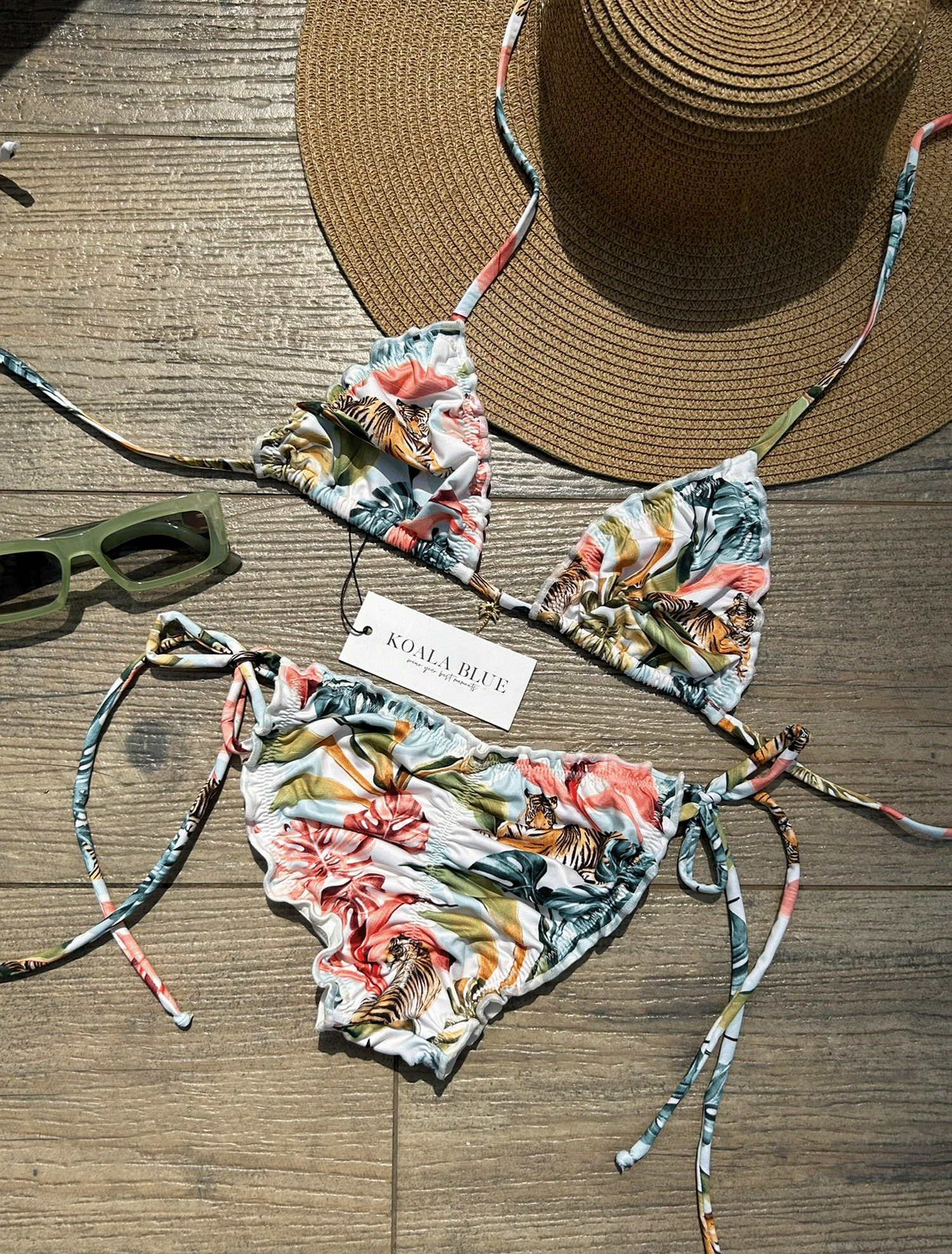 Charlotte Jungle Bikini Set