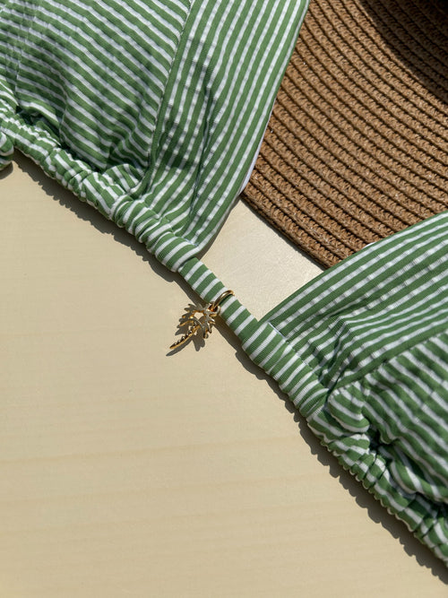 Bari Green Bikini Set