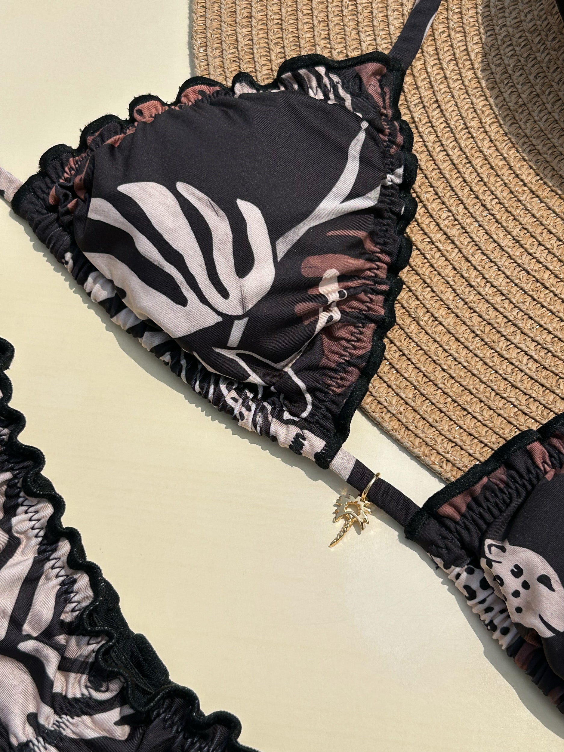 Charlotte Black Bikini Set