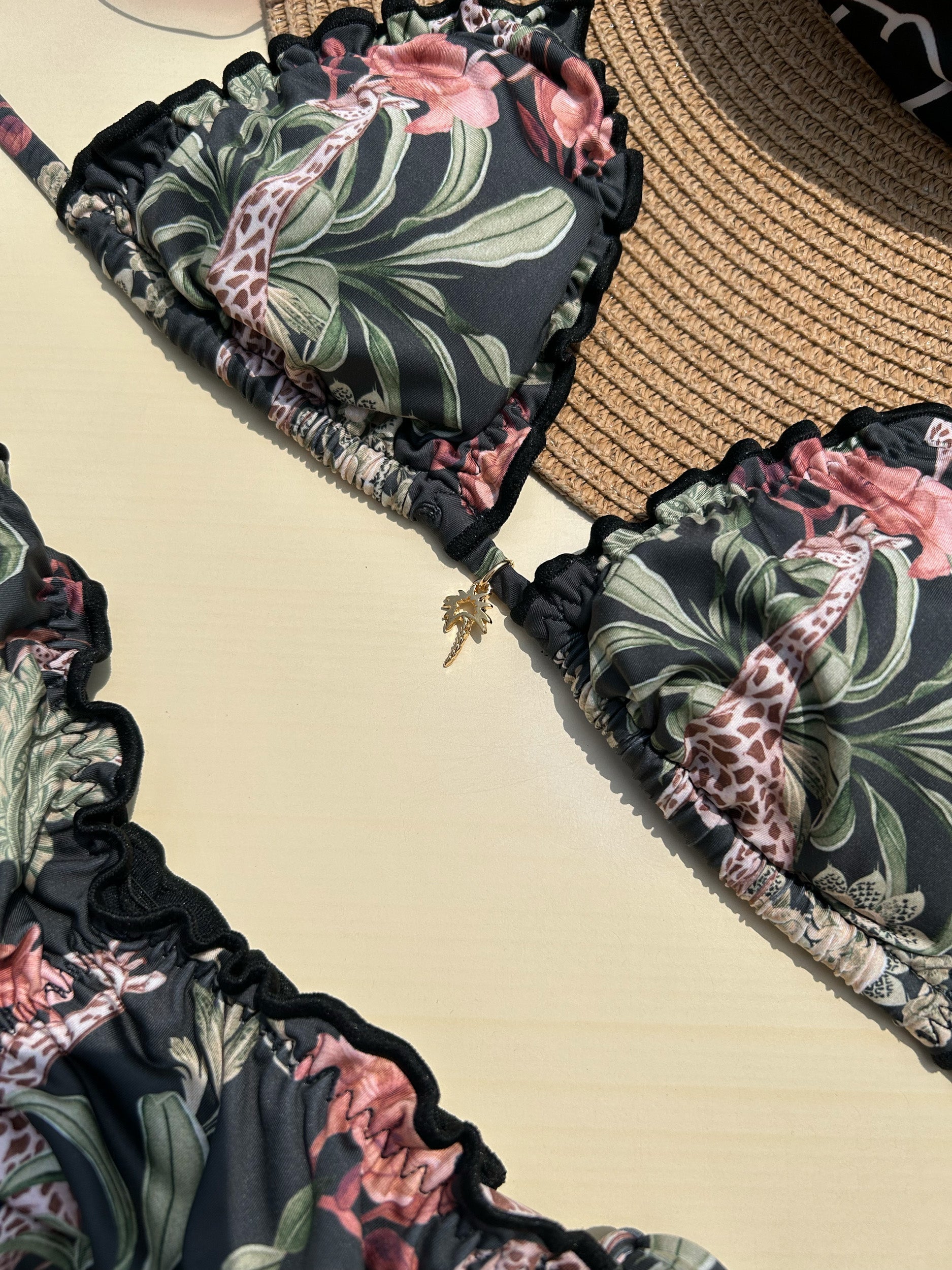 Charlotte Olive Bikini Set