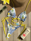 Malfi Chic Limoncello Reversible Bikini Set