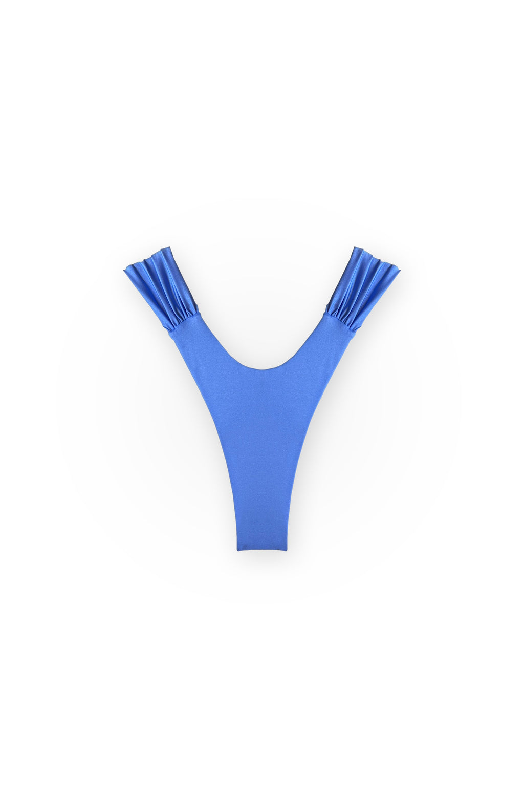 Siena Ruched Side V-Bottom - Coastal Blue