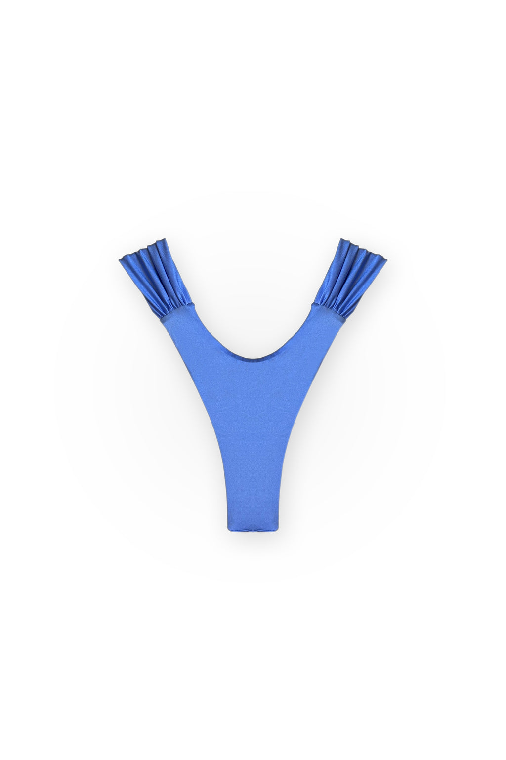 Siena Ruched Side V-Bottom - Coastal Blue