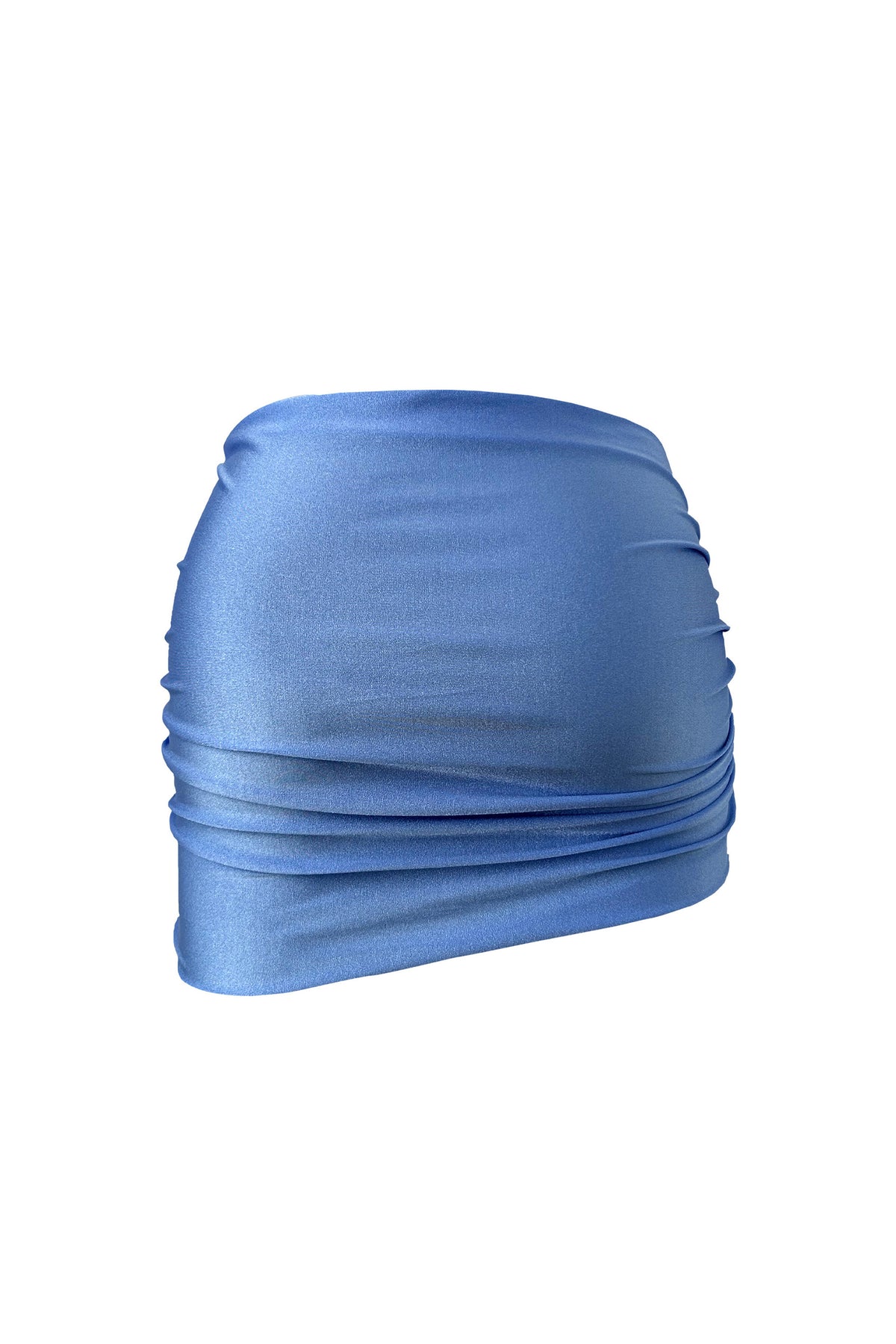 Monaco Gold Ring Mini Sarong - Coastal Blue