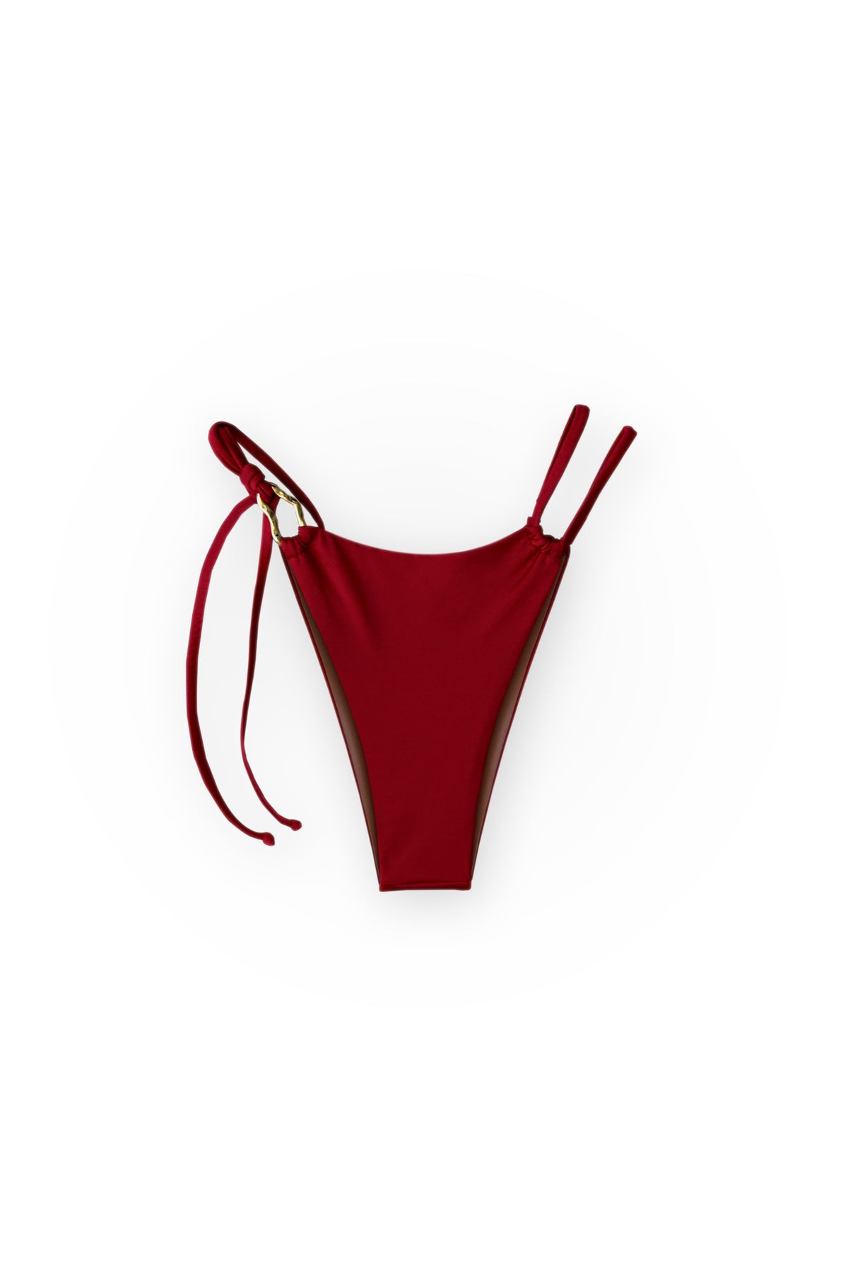 Celine Ring Side Bottom - Merlot