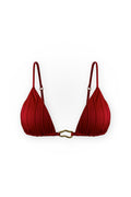 Celine Ring Triangle Top - Merlot