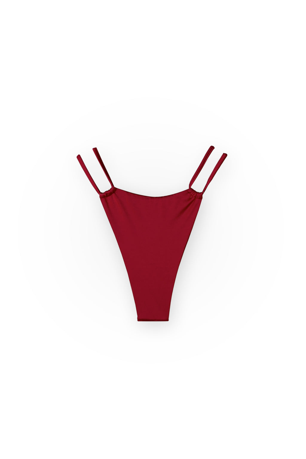 Celine Ring Side Bottom - Merlot