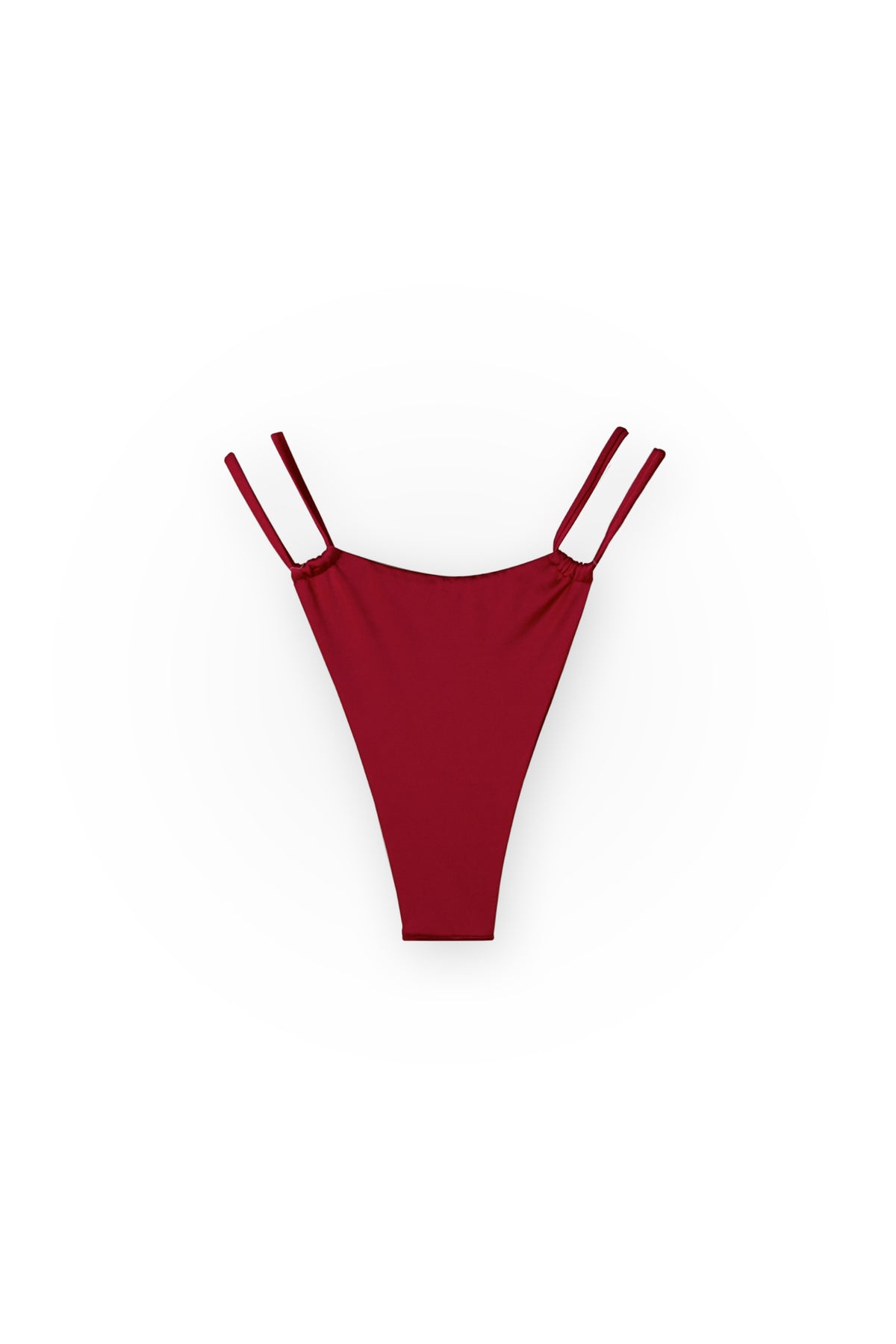 Celine Ring Side Bottom - Merlot