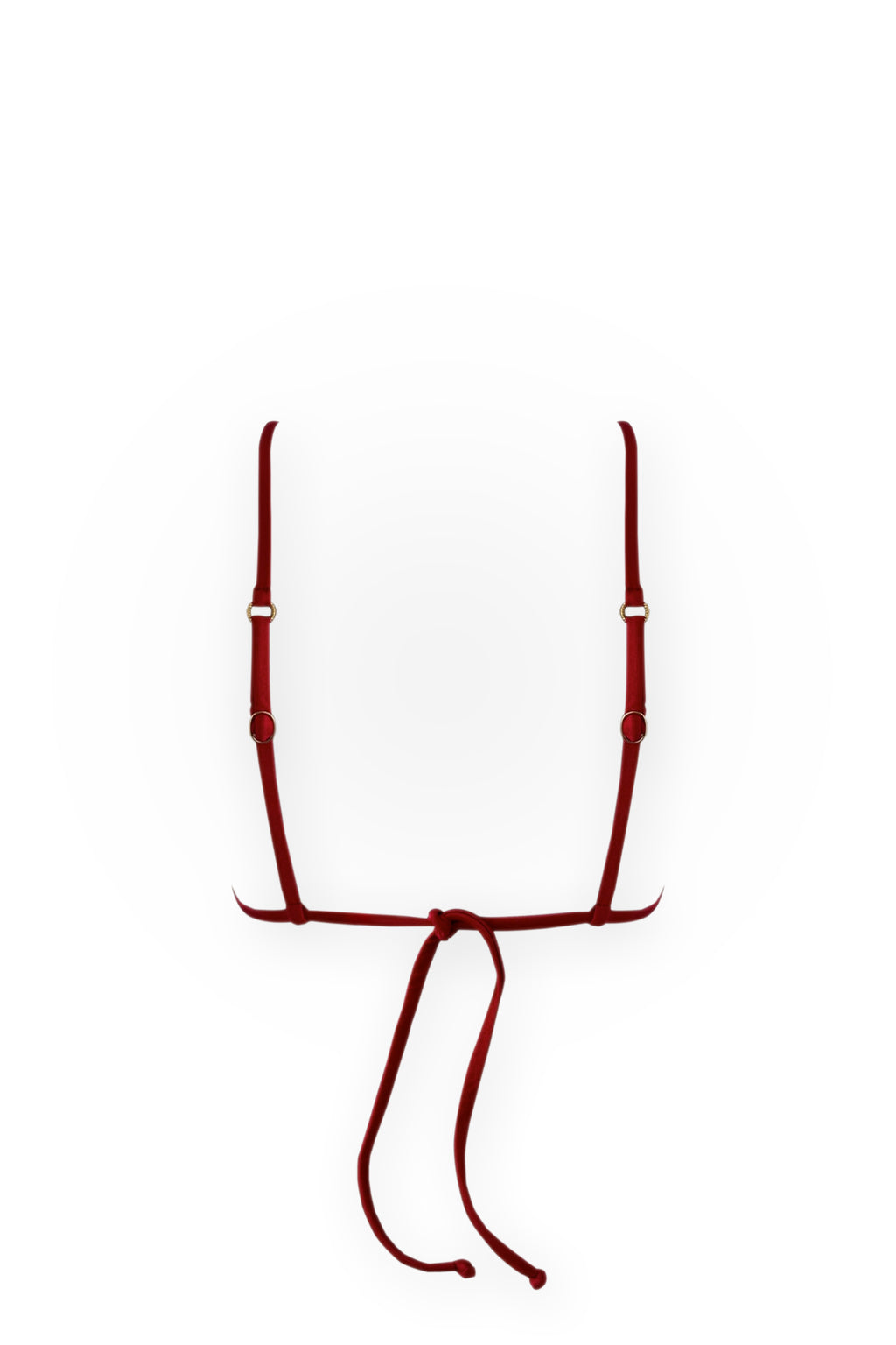 Celine Ring Triangle Top - Merlot