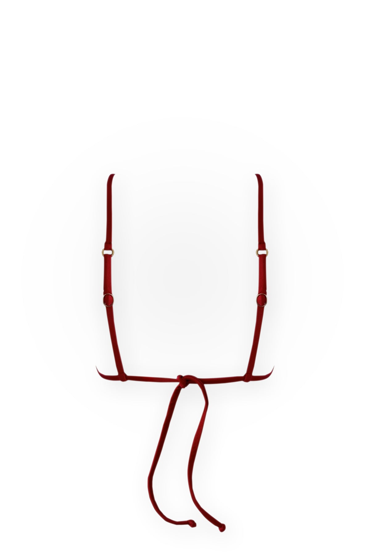Celine Ring Triangle Top - Merlot