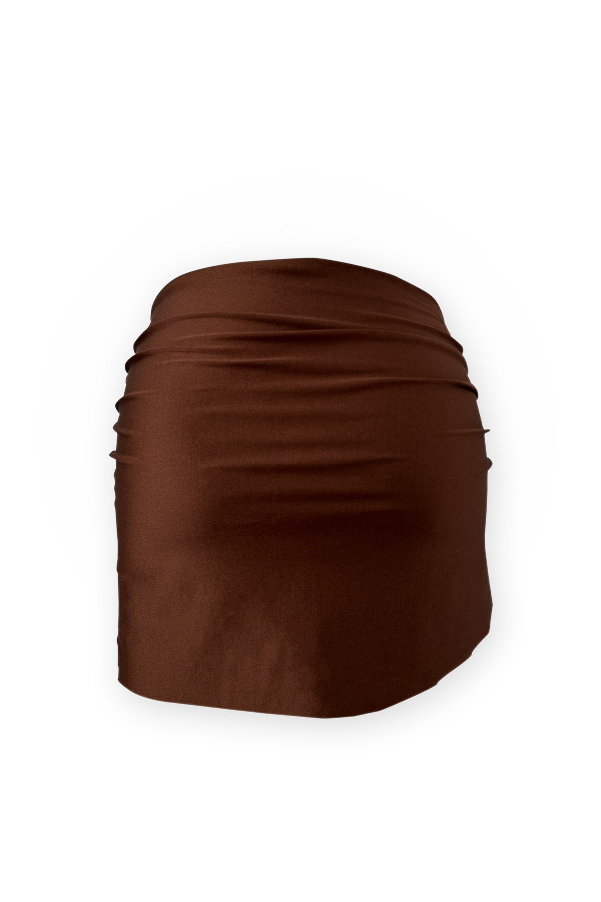 Gia Gold Button Mini Sarong - Espresso
