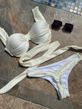 Perla Ivory Push-Up Bikini Set
